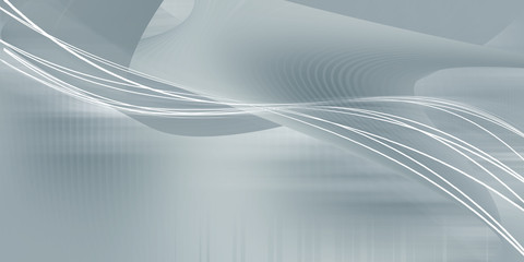 Gray halftone pattern with white line motion backdrop wallpaper. Clean Grey geometric background.