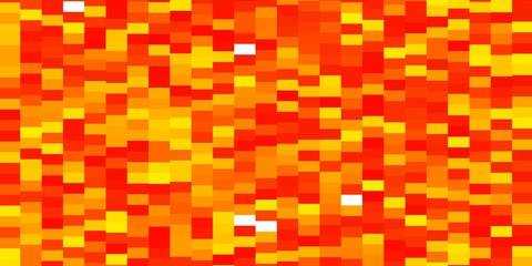 Light Orange vector background with rectangles. Illustration with a set of gradient rectangles. Pattern for websites, landing pages.