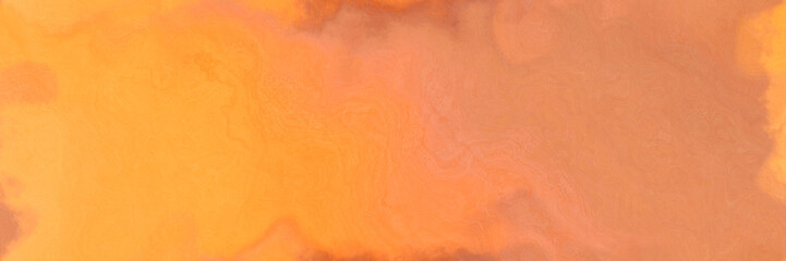 abstract watercolor background with watercolor paint with sandy brown, pastel orange and bronze colors