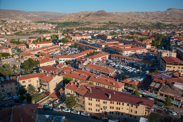 Fototapeta na wymiar Goreme town of Nevsehir views