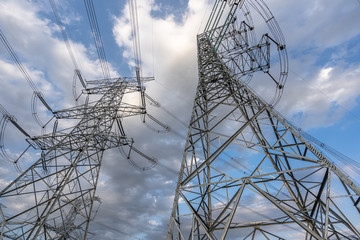 high voltage tower