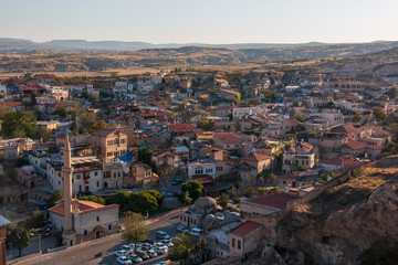 Fototapeta na wymiar view of the city of Goreme Turkey