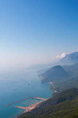 Fototapeta na wymiar Mediterranean region Antalya mountain landscapes