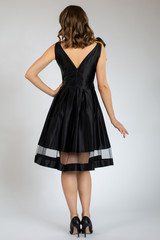 Fototapeta premium young model posing in fashion dress