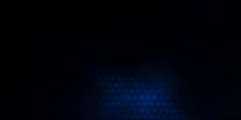 Dark BLUE vector background with spots. Abstract illustration with colorful spots in nature style. Pattern for booklets, leaflets.