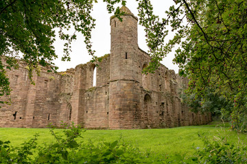 Spofforth Castle near Harrogate in North Yorkshire, England