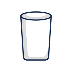 water glass icon, line color style