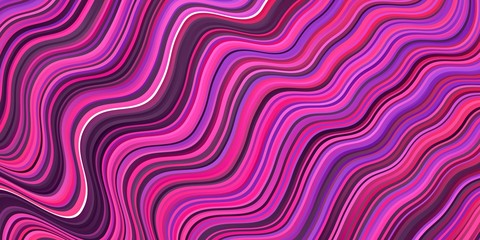 Fototapeta na wymiar Light Purple, Pink vector background with bows.