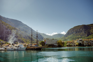 Kotor old town Montenegro recreation trip travel spring summer nature streets