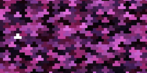 Dark Pink vector template with rectangles. Abstract gradient illustration with rectangles. Template for cellphones.
