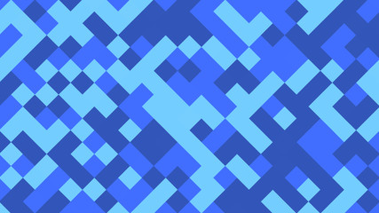 Abstract geometric background with blue polygons.
