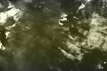 design shabby randomly painted canvas, fabric with color paint spots and blots texture for use as background.