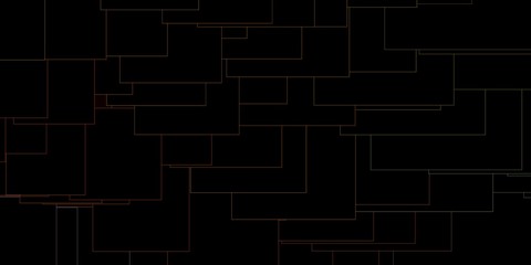 Dark Blue, Yellow vector template in rectangles. Rectangles with colorful gradient on abstract background. Best design for your ad, poster, banner.