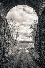 Tunnel, Lochwinnoch, Renfrewshire, Scotland, UK