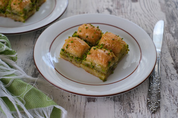 Traditional Turkish Dessert  Baklava