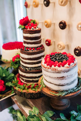 stack of pancakes with berries
