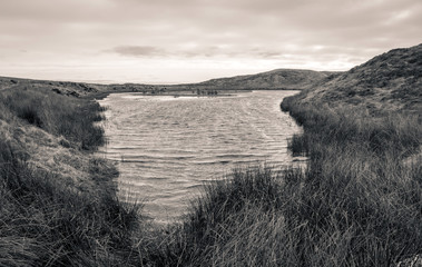 Small Lake, near Loch Humphrey,Kilpatrick Hills,Dunbartonshire,Scotland,UK