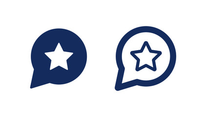 Review line vector minimalistic icon. Star choice vector symbol. Feedback icons set for web design. Modern flat like favorite icon for app design. Approved sign minimal flat linear 