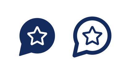 Review line vector minimalistic icon. Star choice vector symbol. Feedback icons set for web design. Modern flat like favorite icon for app design. Approved sign minimal flat linear 