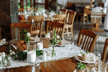 Wedding dinner decor boho flowers tables