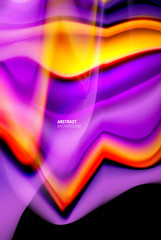 Liquid gradients abstract background, color wave pattern poster design for Wallpaper, Banner, Background, Card, Book Illustration, landing page