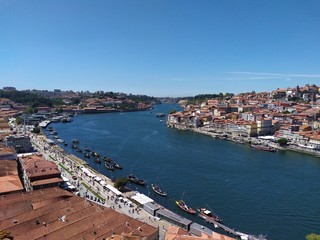 "Rabelo" boats in Douro river