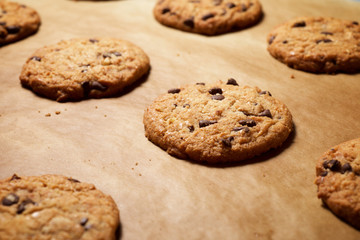Cookies close up