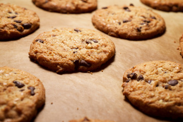 Cookies close up