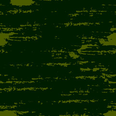 Grunge brush stroke seamless pattern. Organic, natural camouflage texture. Hand drawn black ink, paint smears print