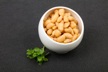 Baked white bean