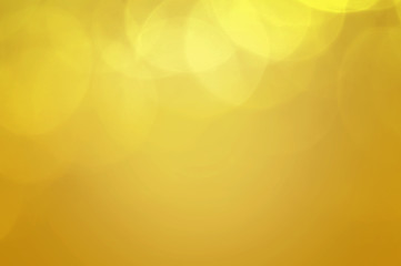 golden bokeh light background