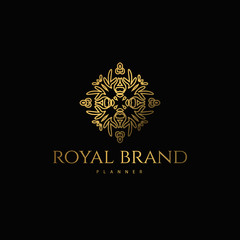 Premium Logo Luxury with Ornament Style