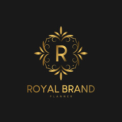 Premium Logo Luxury with Ornament Style