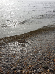 Small waves on the Volga river