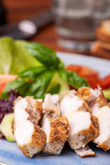 chicken breast slices