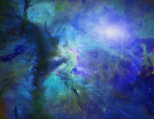 Fototapeta na wymiar Galactic Space. Elements of this image furnished by NASA