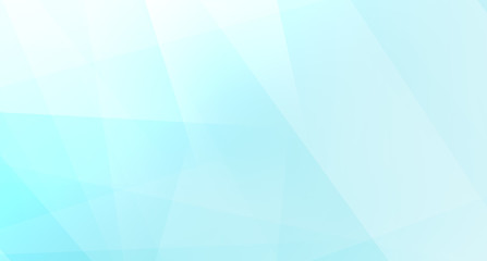 Abstract blue white and gray polygon triangle pattern gradient background. 3d render illustration.