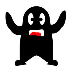 funny cartoon ghost scream