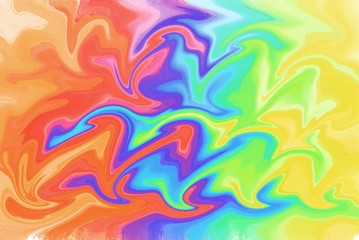 Bright colored abstract background, watercolor spots