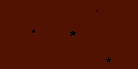 Dark Blue, Yellow vector texture with beautiful stars. Modern geometric abstract illustration with stars. Pattern for new year ad, booklets.