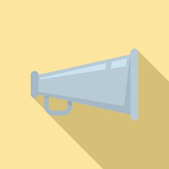 Megaphone icon. Flat illustration of megaphone vector icon for web design