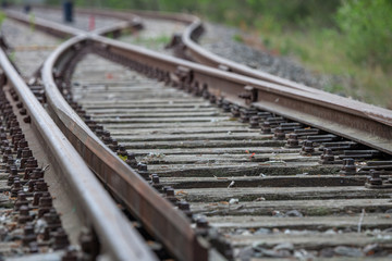 Railroad tracks
