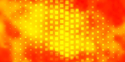 Light Orange vector background in polygonal style. Abstract gradient illustration with rectangles. Pattern for business booklets, leaflets