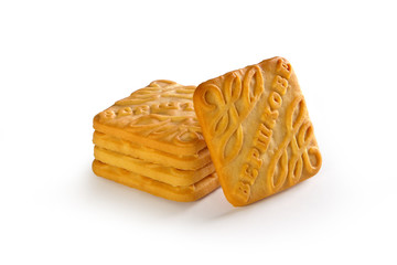 rectangular shortbread cookies on a white background
rectangular cookie, square cookie