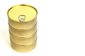 Consezer banks stand on top of each other