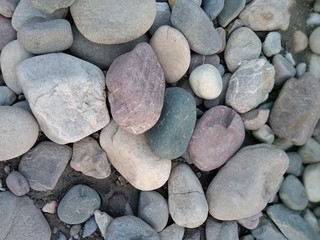 stones on the beach