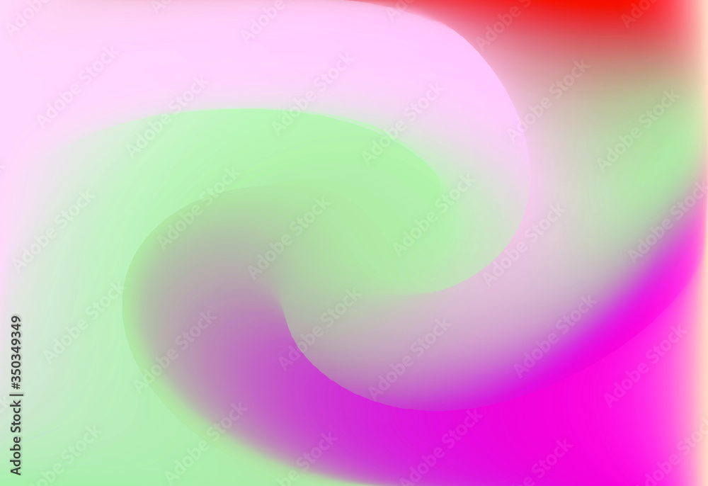 Poster iridescent holographic background with colorful gradient stains. multicolored vivid blurred backdrop