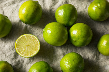 Raw Organic Green Limes
