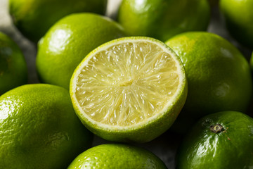 Naklejka na ściany i meble Raw Organic Green Limes