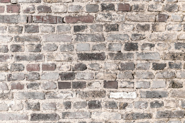 Old and crumbld brick wall